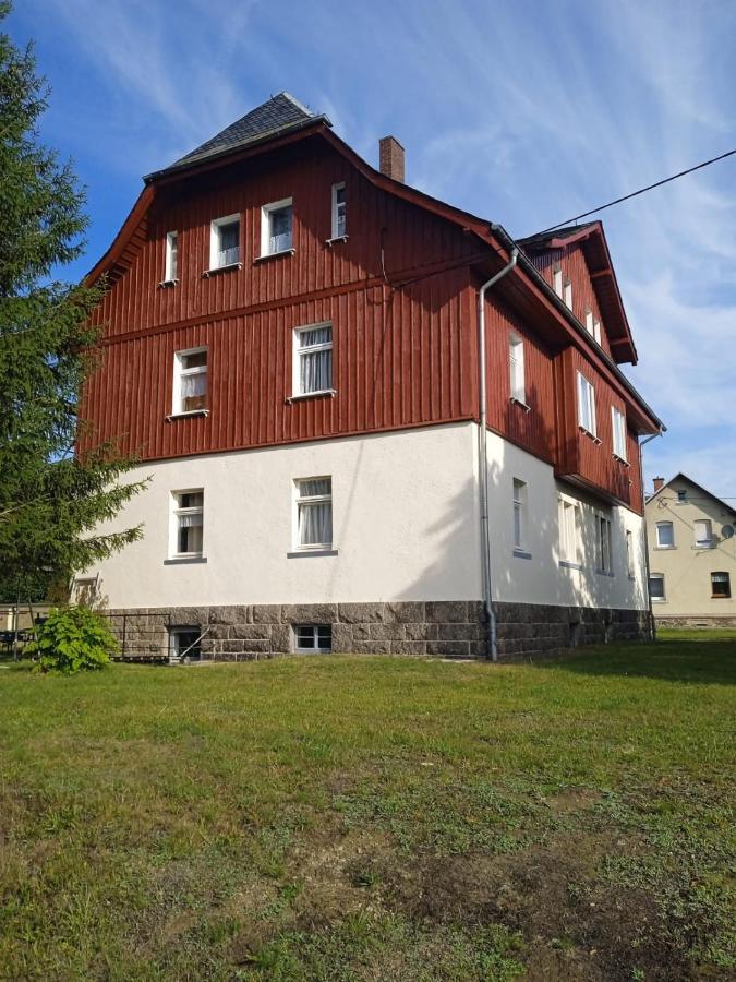 Ok Ferien - Altes Bahnhaus Appartement Muldenhammer Buitenkant foto