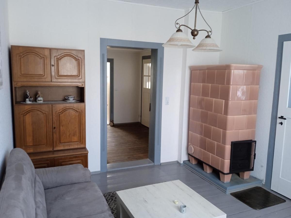 Ok Ferien - Altes Bahnhaus Appartement Muldenhammer Buitenkant foto